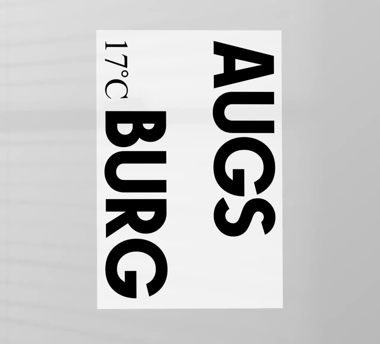 Augusta pellicola backlit da YV TYPOGRAPHY