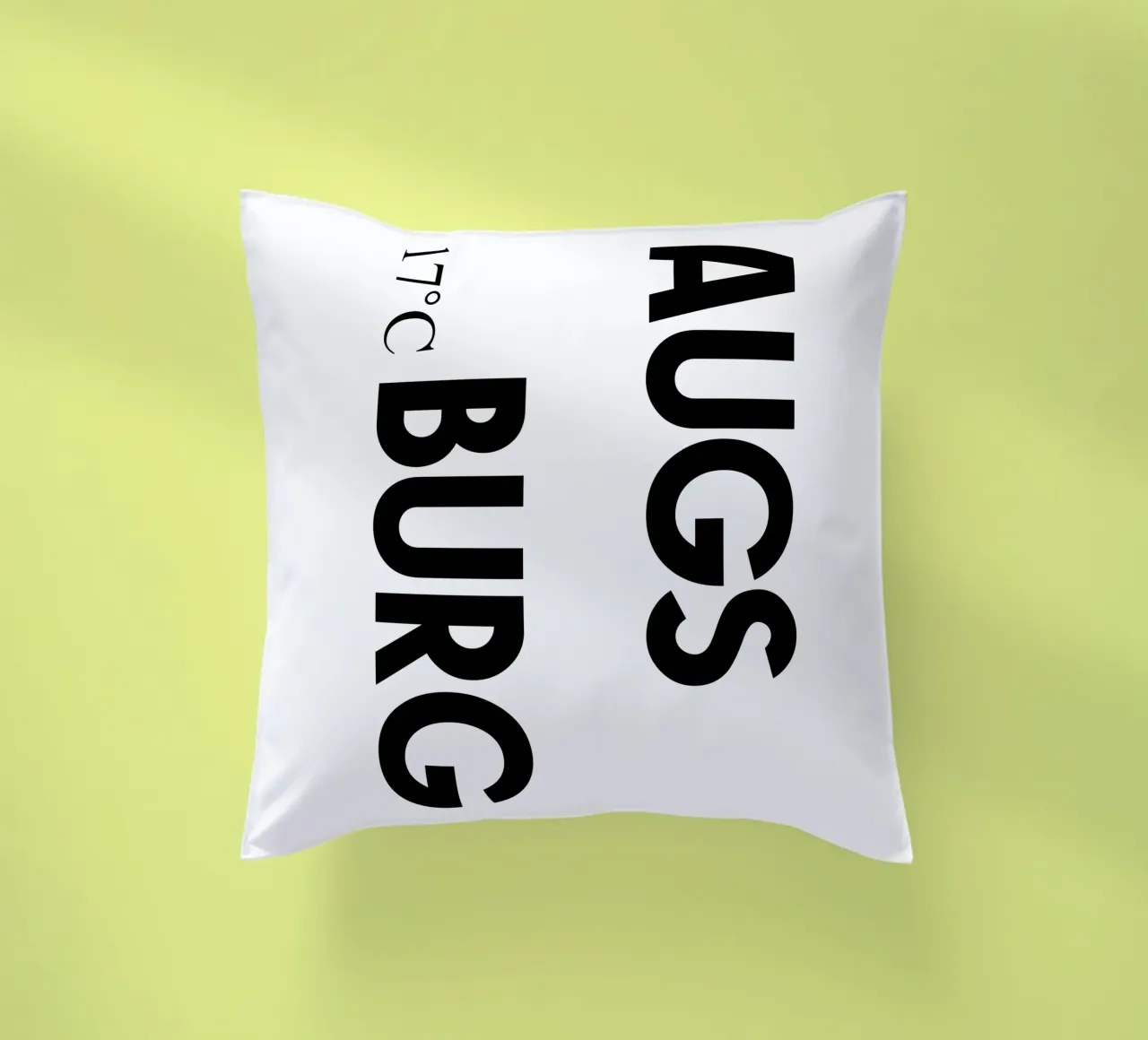 Augusta cuscino da YV TYPOGRAPHY