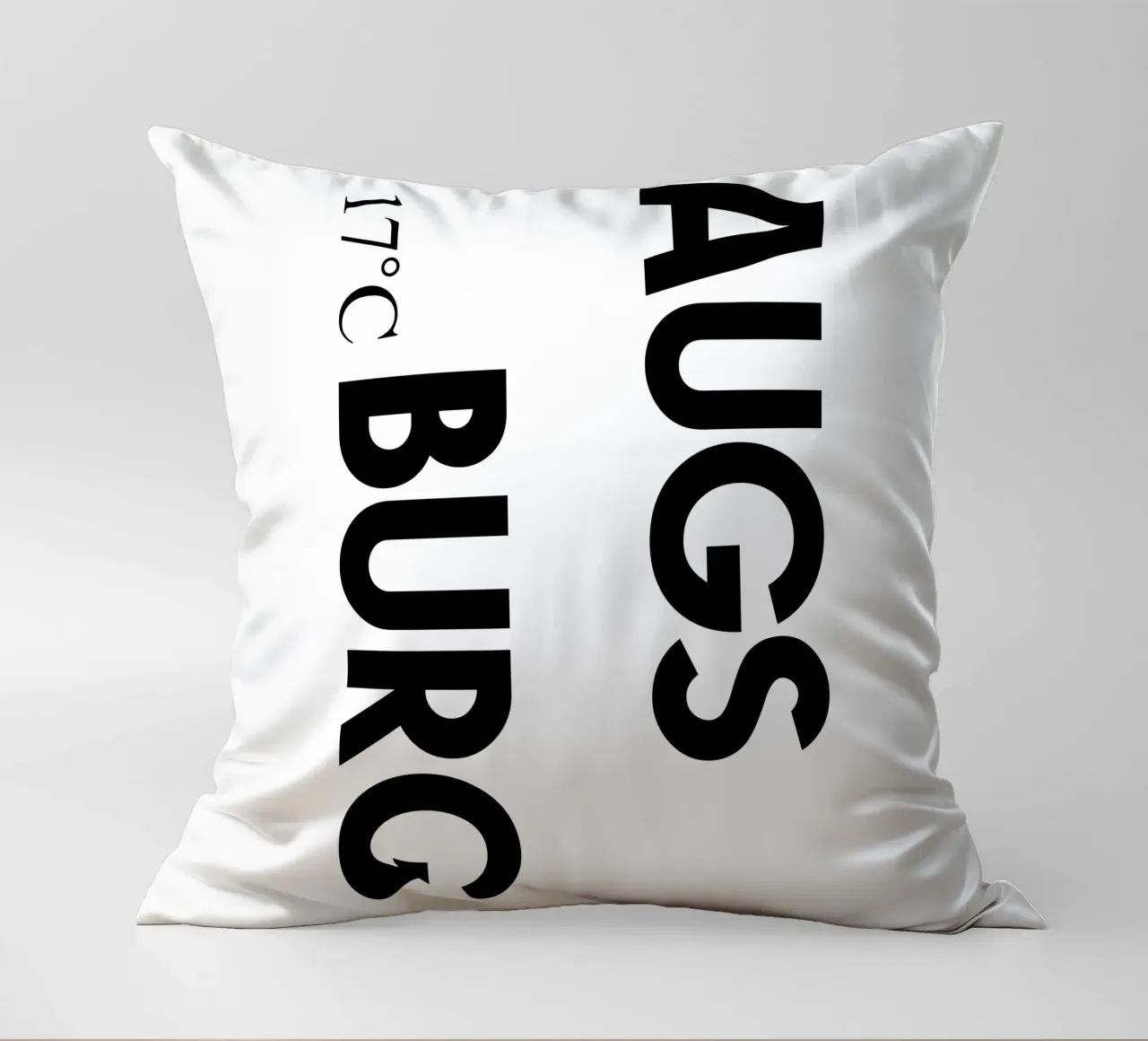 Augusta cuscino da YV TYPOGRAPHY