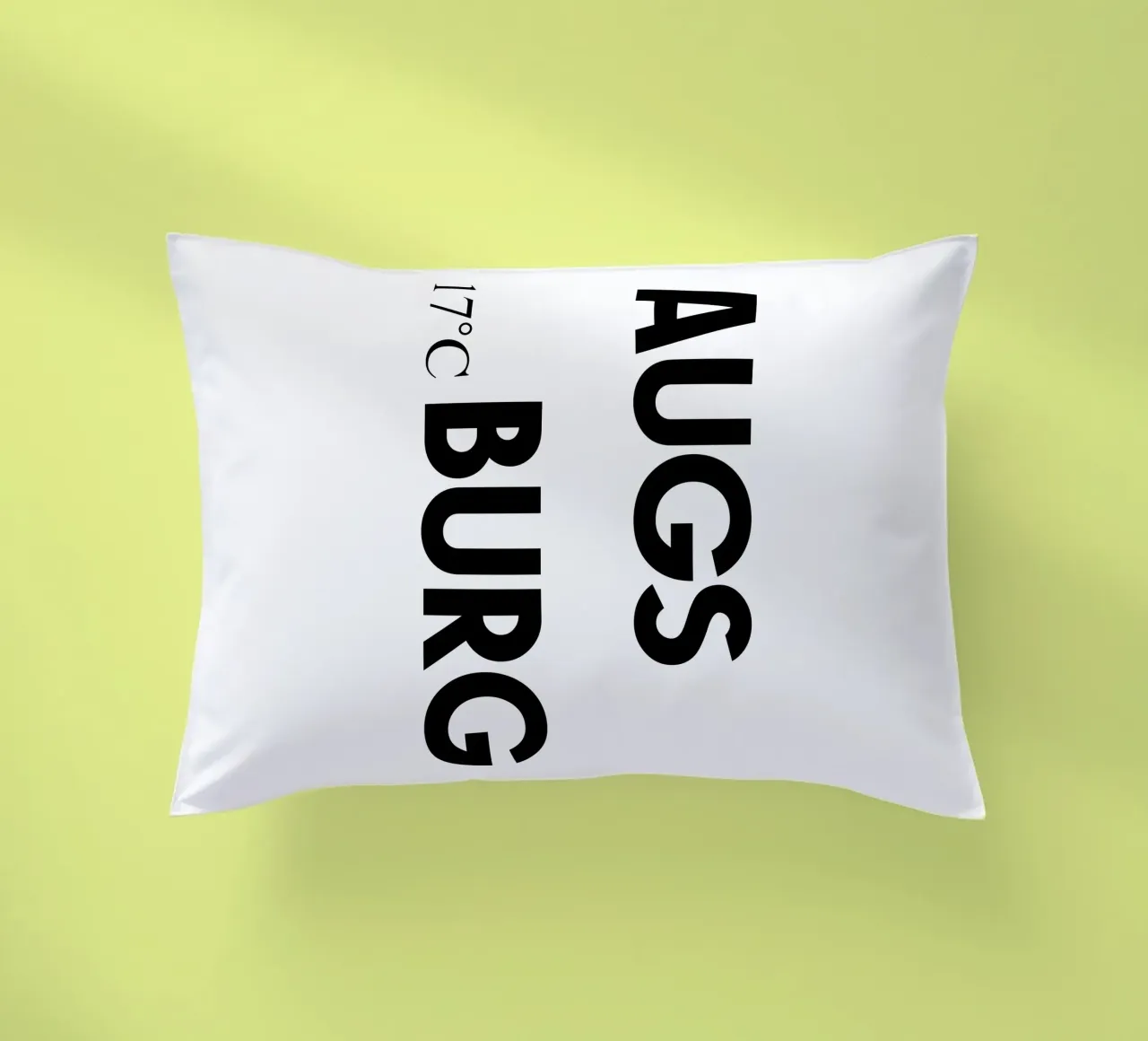 Augusta cuscino da YV TYPOGRAPHY