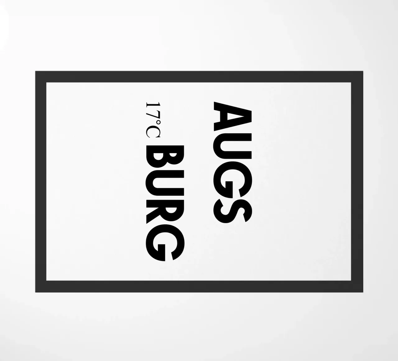 Augusta zerbino da YV TYPOGRAPHY