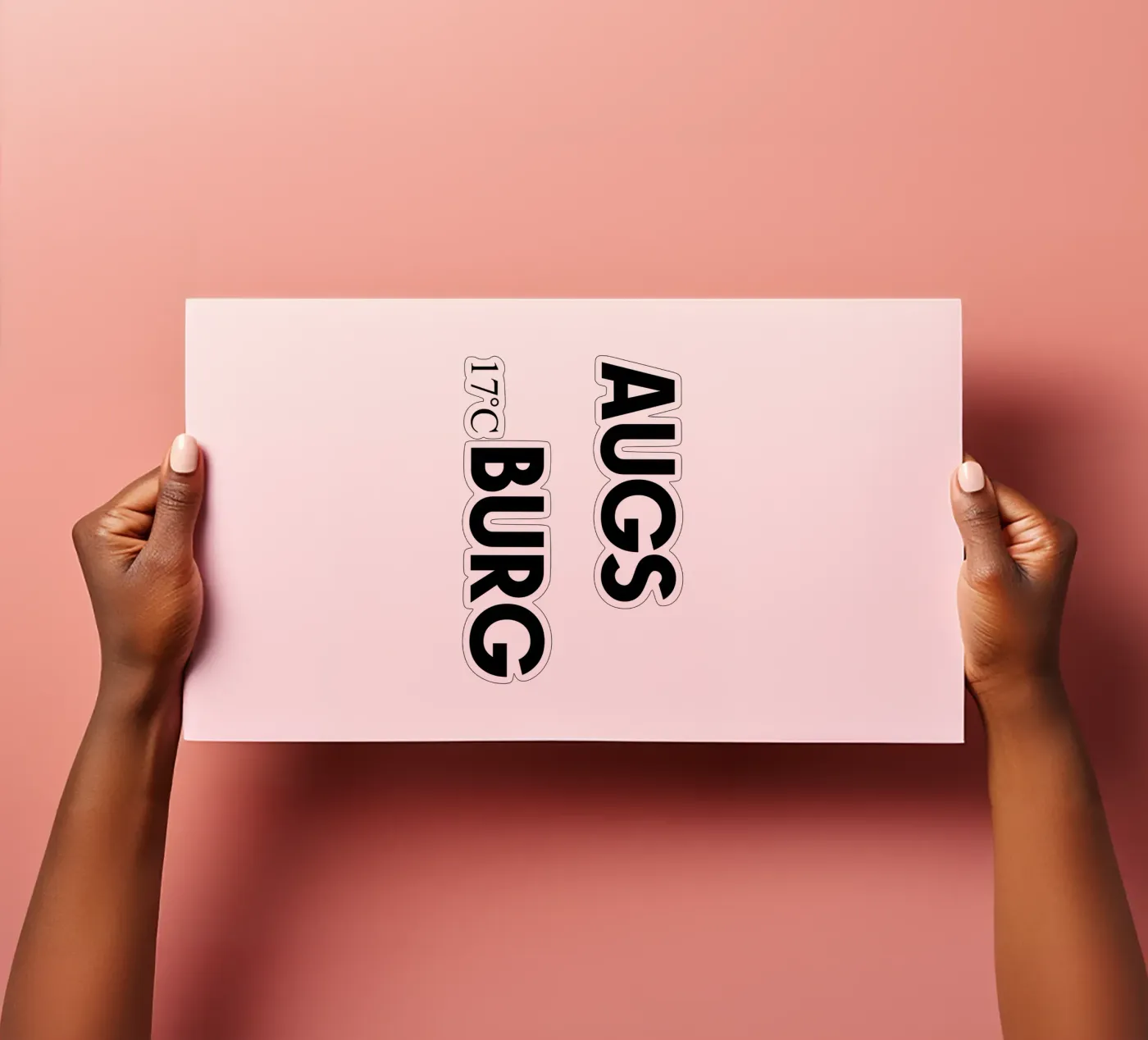 Augsburg sticker sheet by YV TYPOGRAPHY