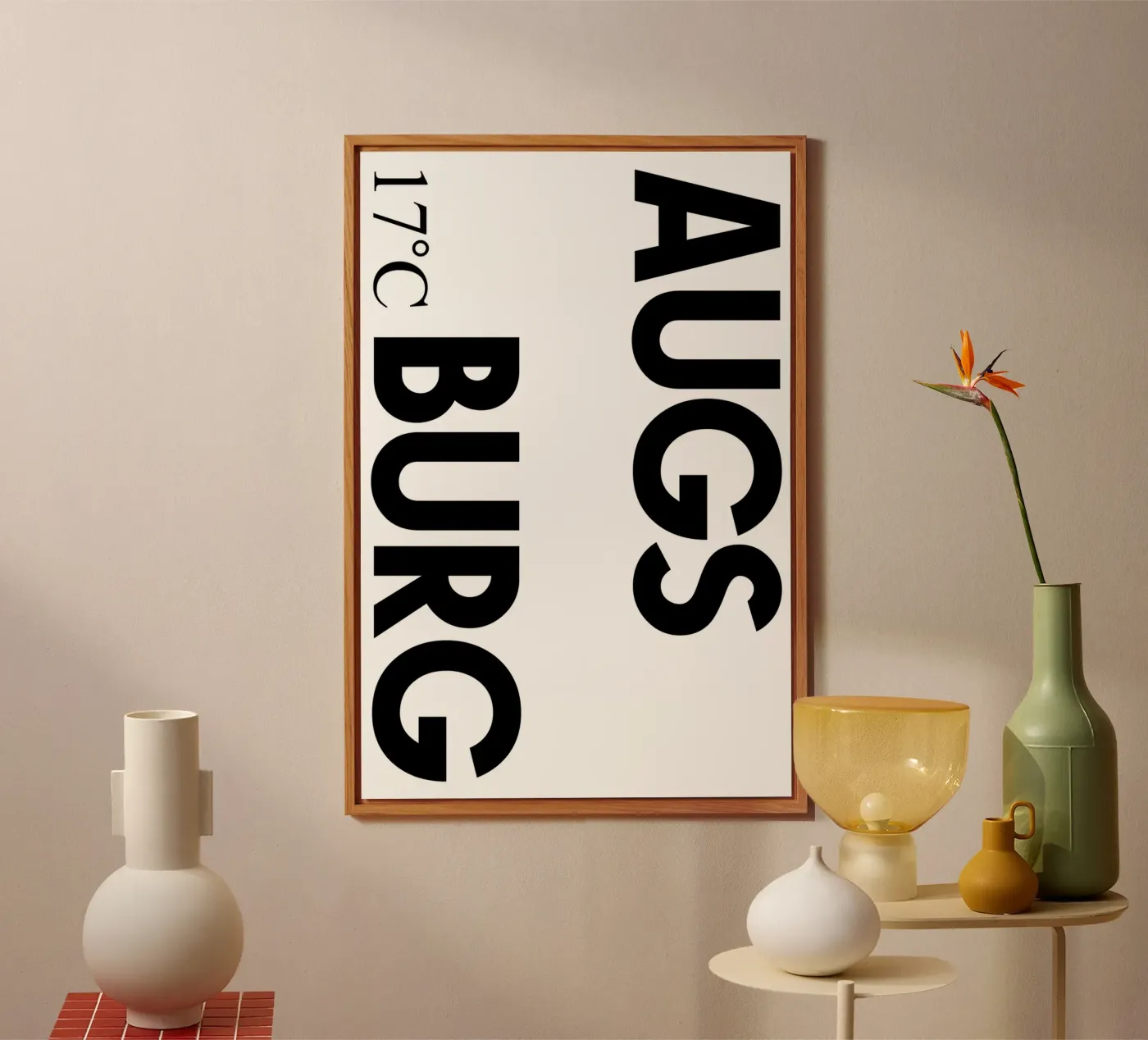 Augusta alluminio dibond da YV TYPOGRAPHY