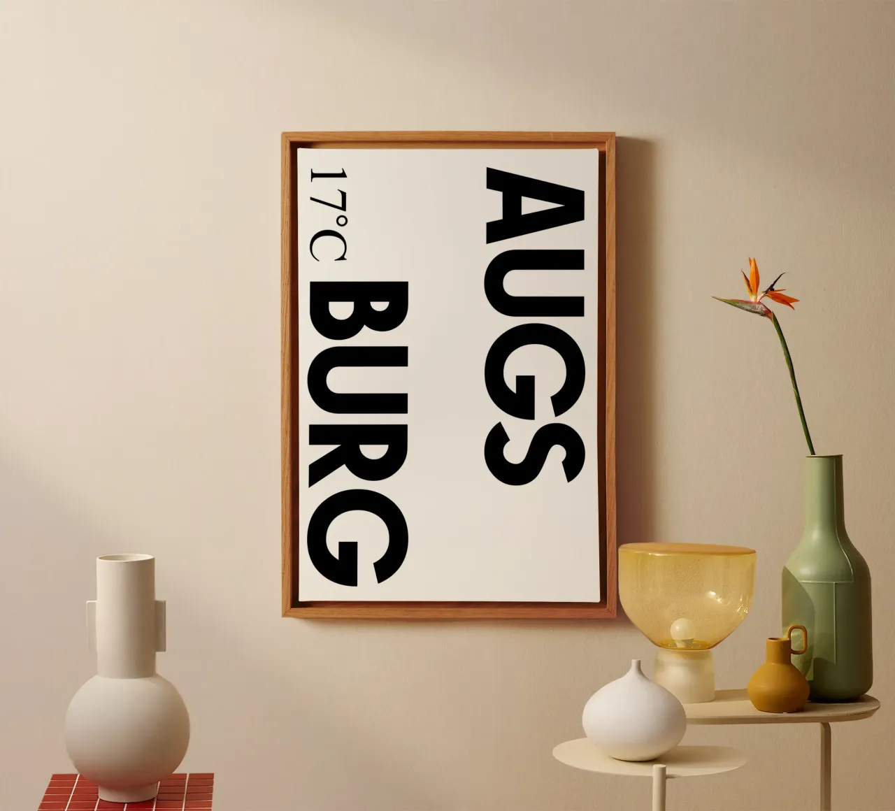 Augusta tela da YV TYPOGRAPHY