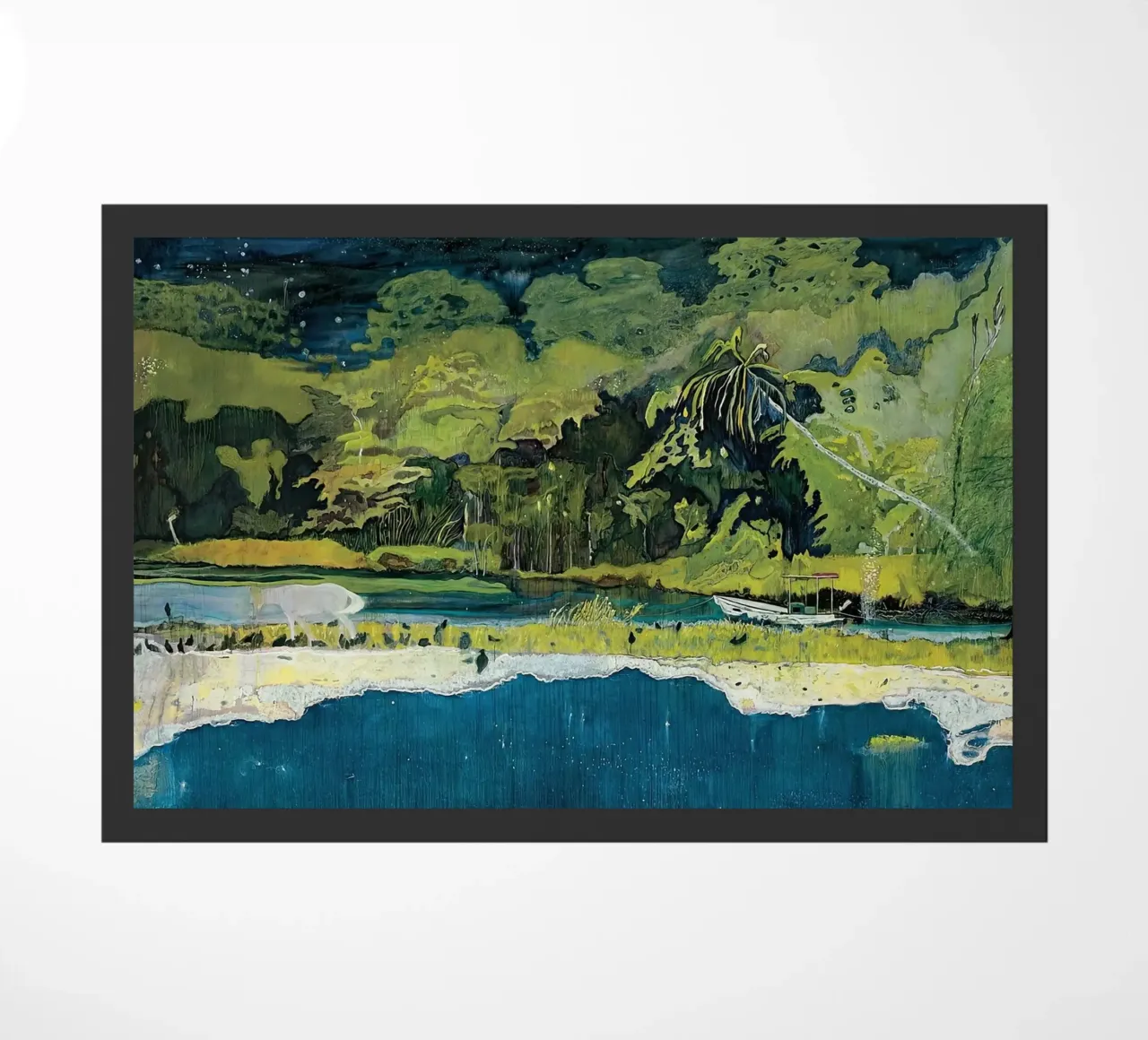 Peter Doig Notte zerbino da Milfordwings