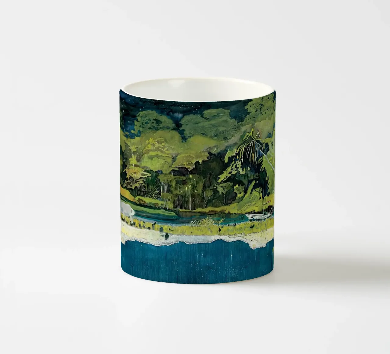 Peter Doig Notte tazza in ceramica da Milfordwings
