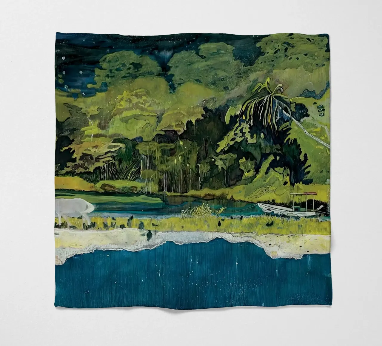 Peter Doig Notte coperta in pile da Milfordwings