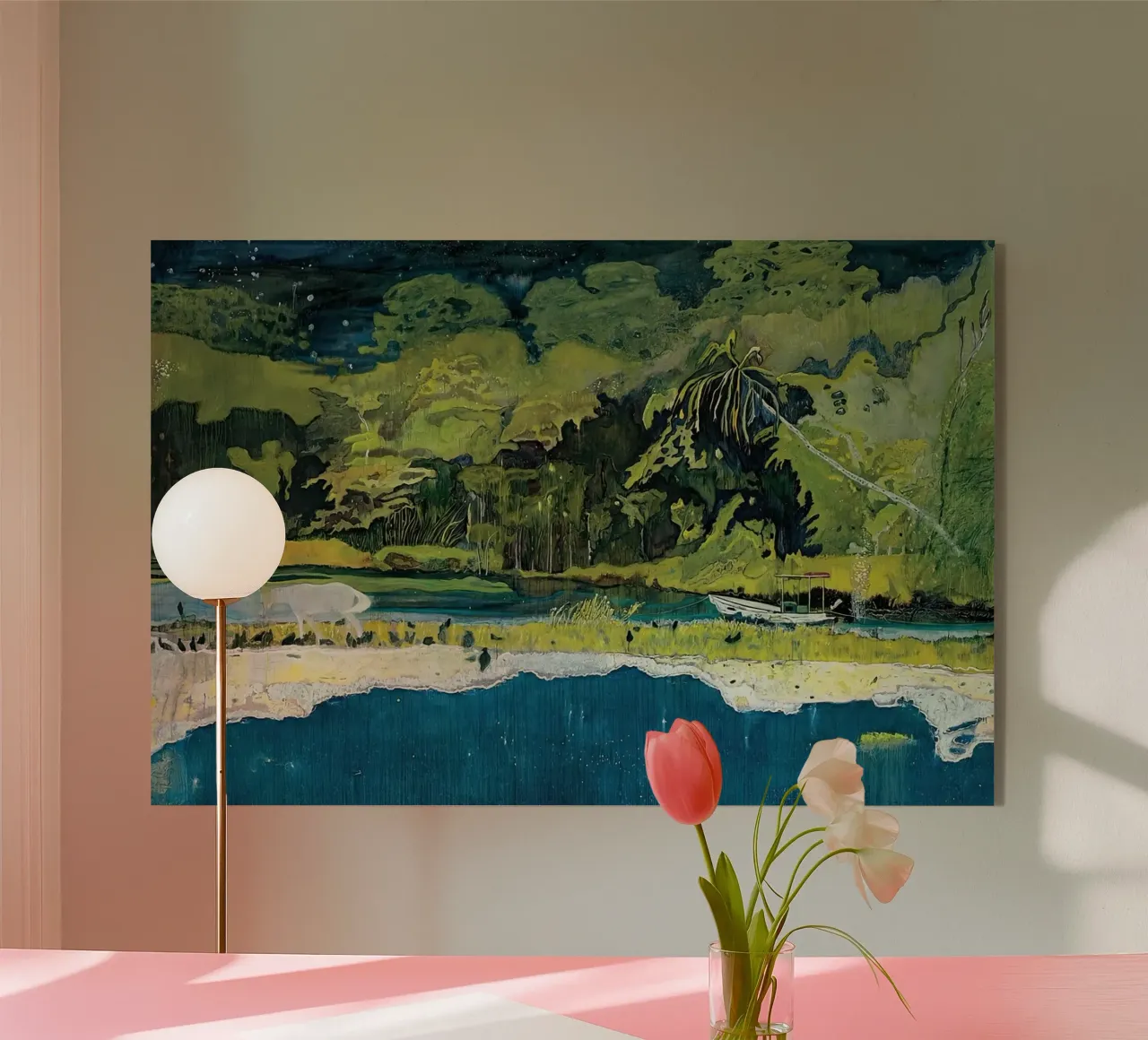 Peter Doig Notte plexiglass da Milfordwings
