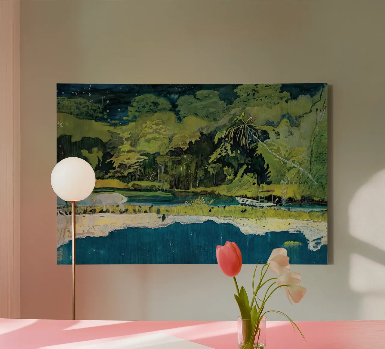 Peter Doig Notte tela da Milfordwings