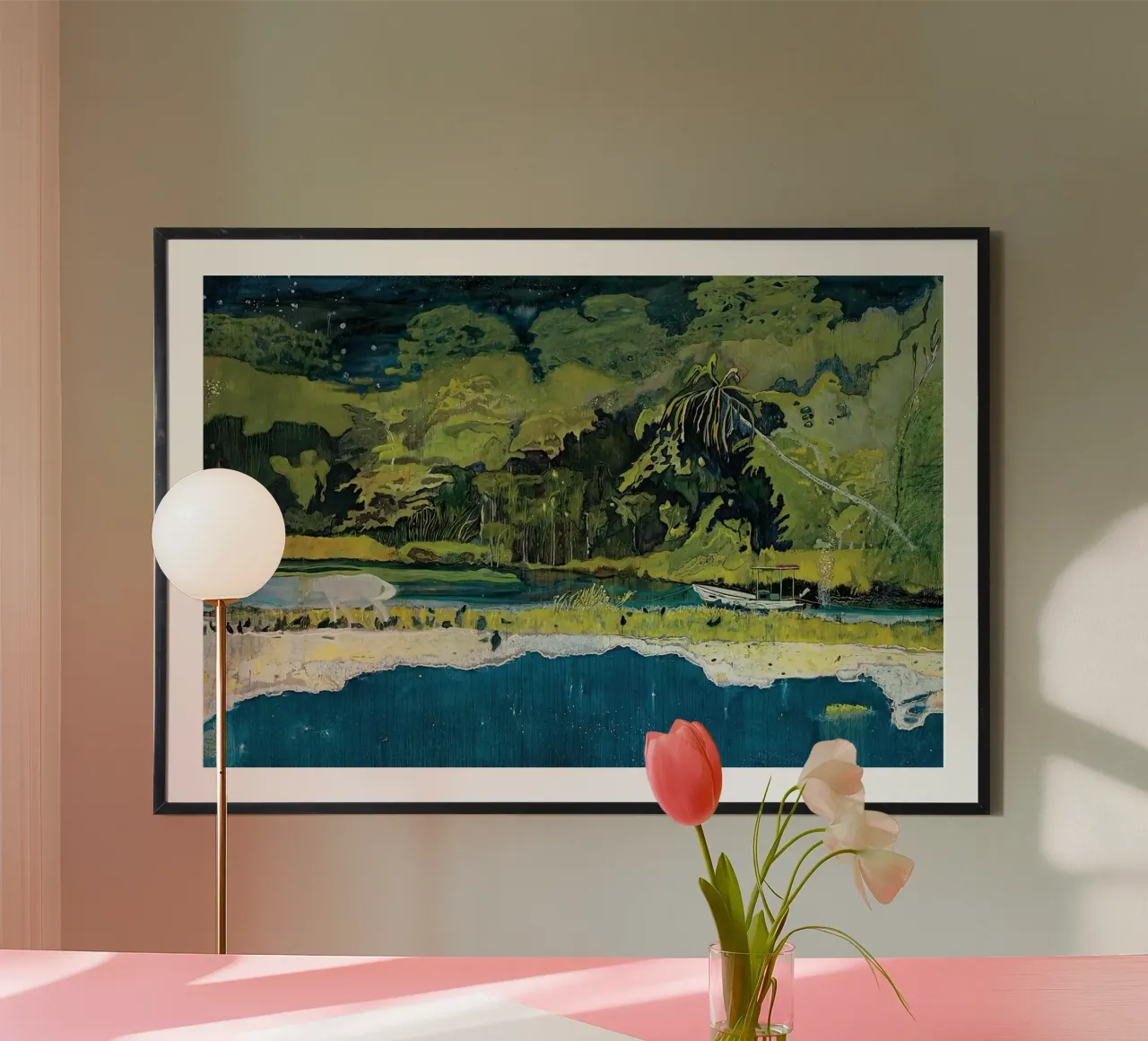 Peter Doig Notte carta hahnemühle da Milfordwings
