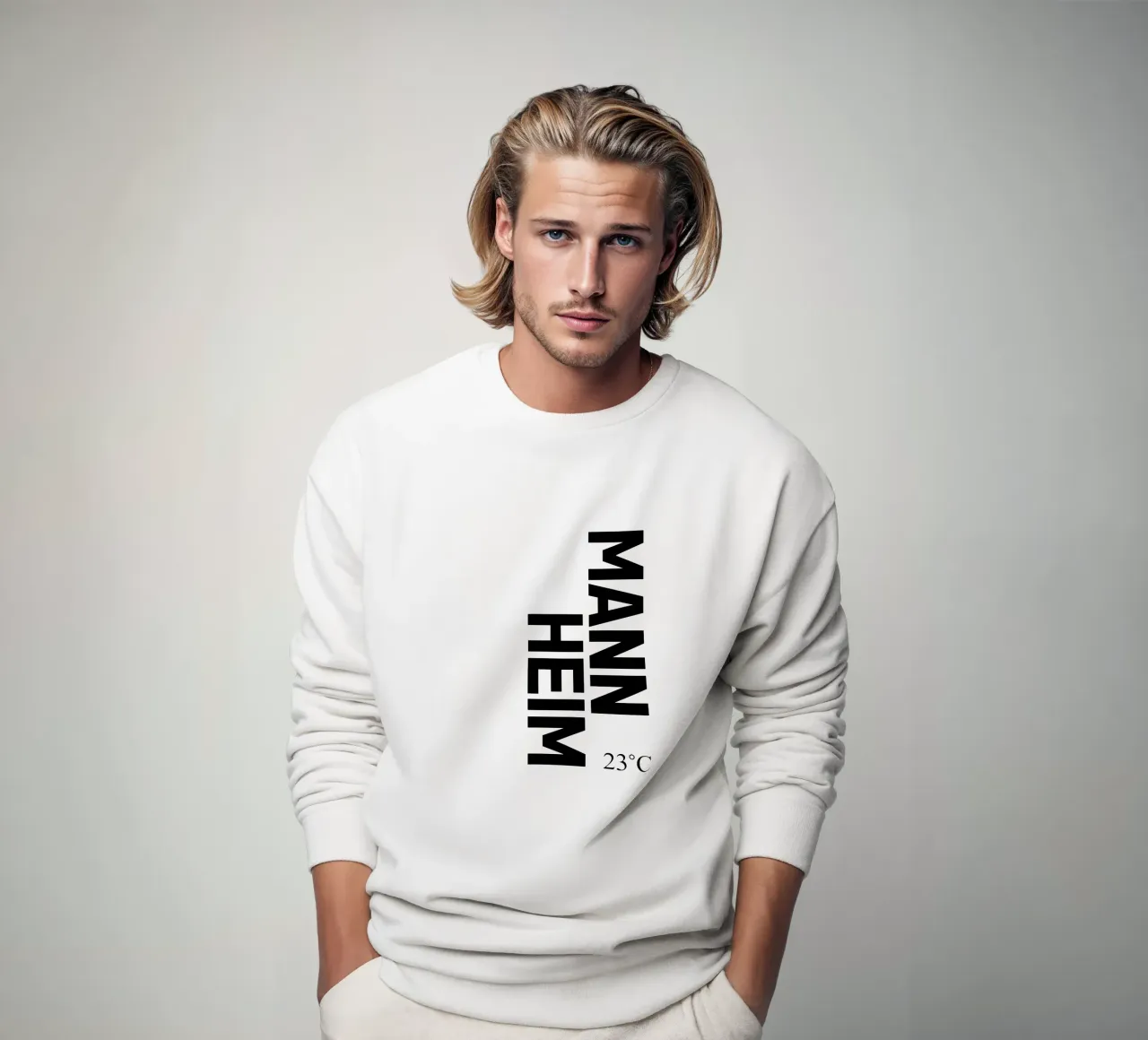 Mannheim felpa da YV TYPOGRAPHY