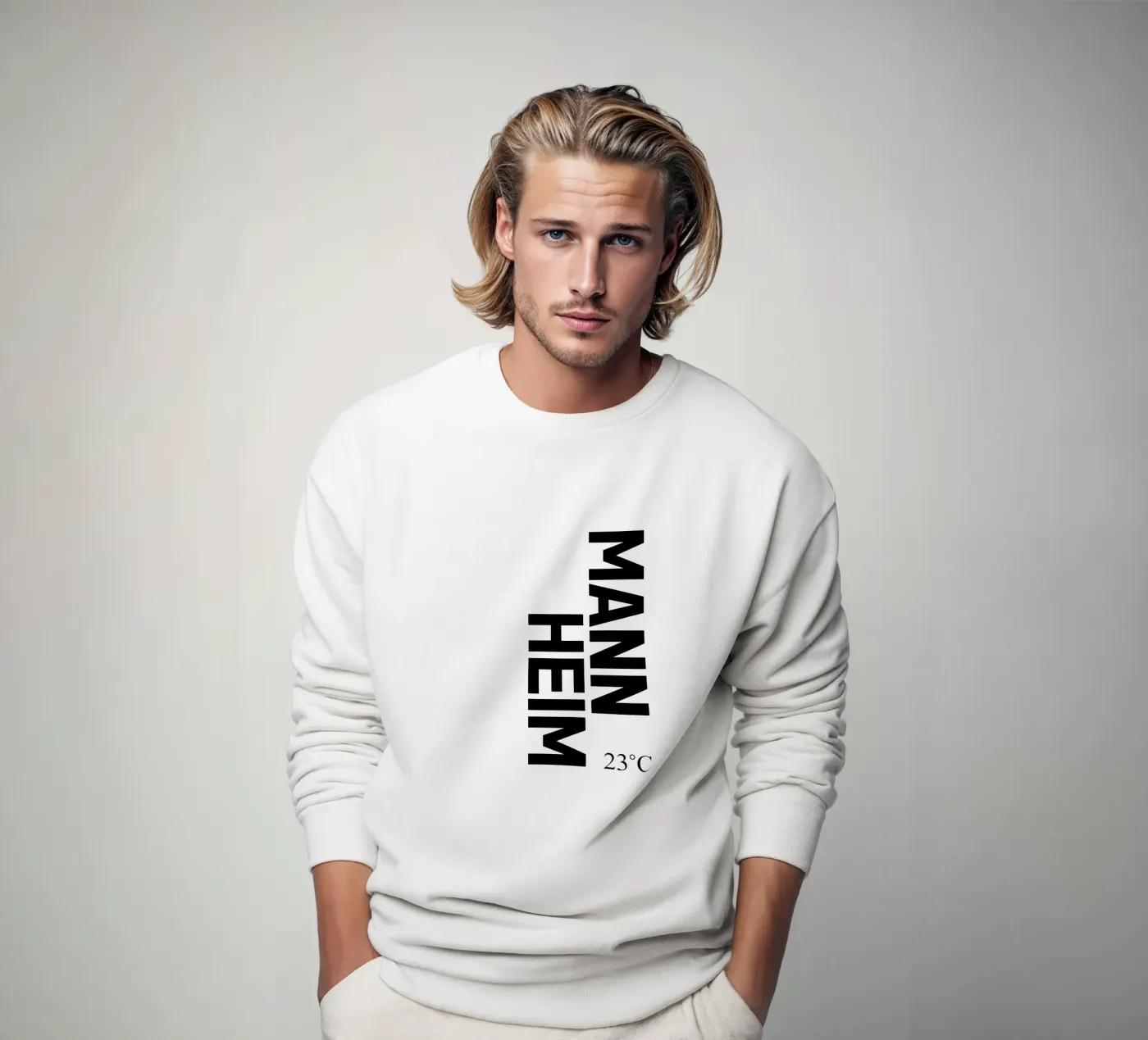 Mannheim felpa da YV TYPOGRAPHY