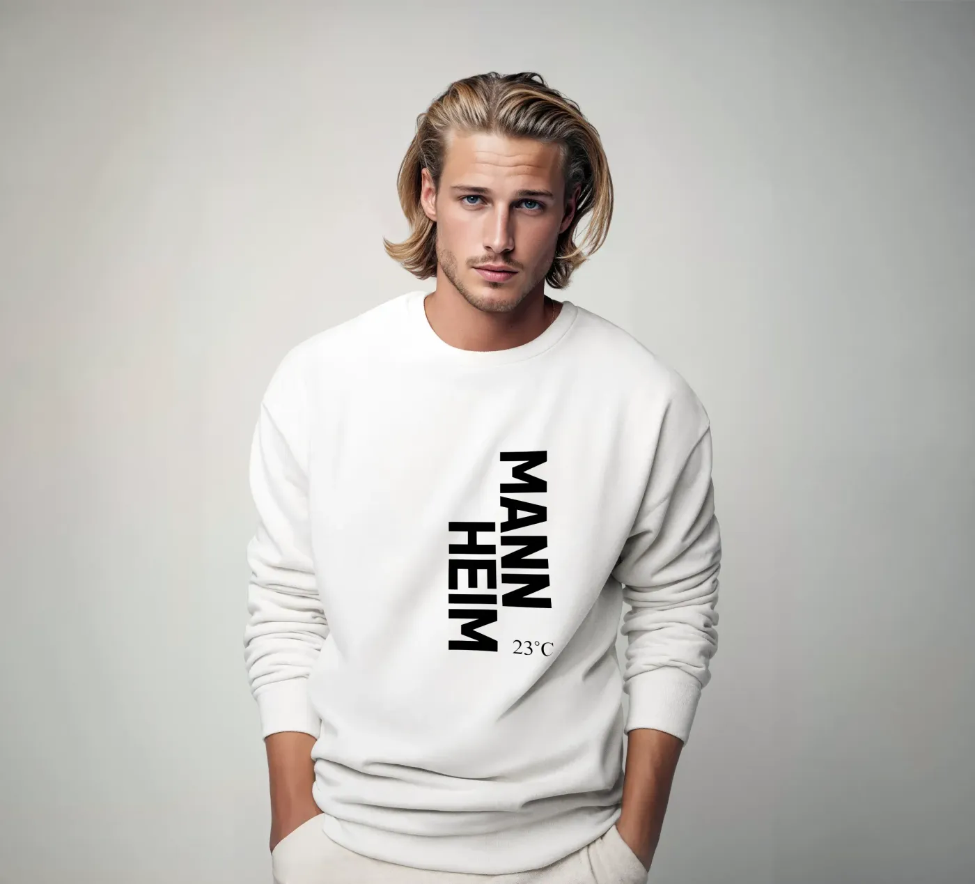 Mannheim felpa da YV TYPOGRAPHY