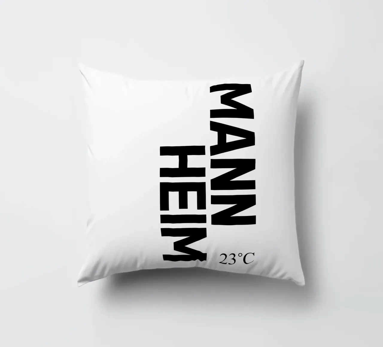 Mannheim cuscino da YV TYPOGRAPHY