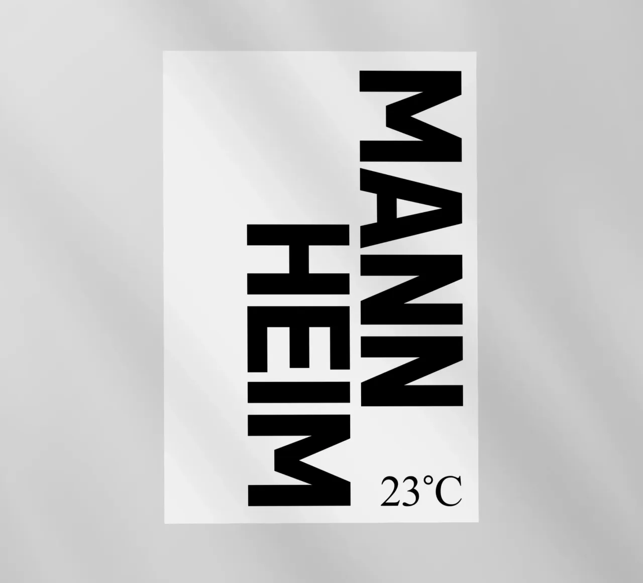 Mannheim pellicola backlit da YV TYPOGRAPHY