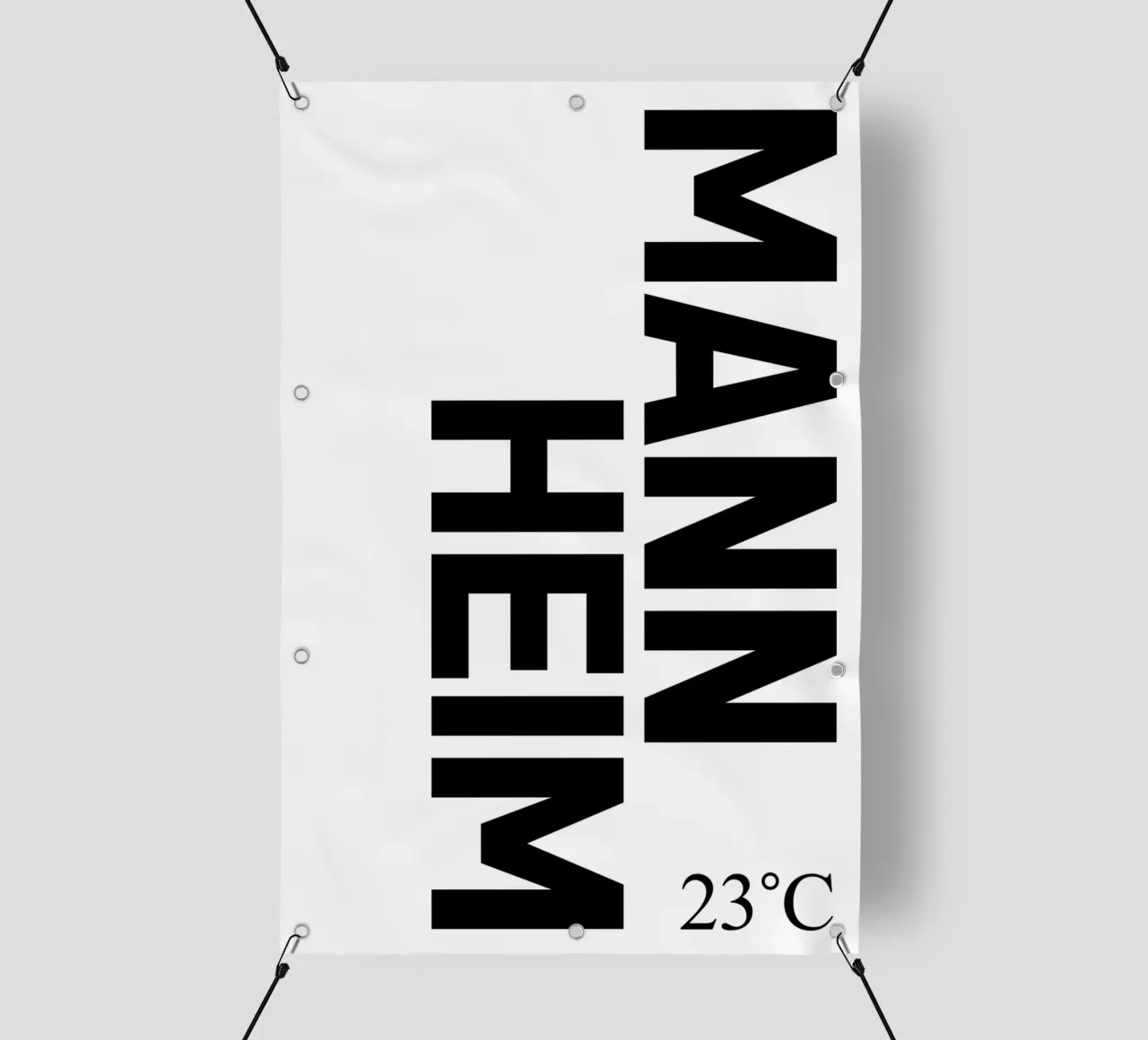 Mannheim telo in pvc da YV TYPOGRAPHY