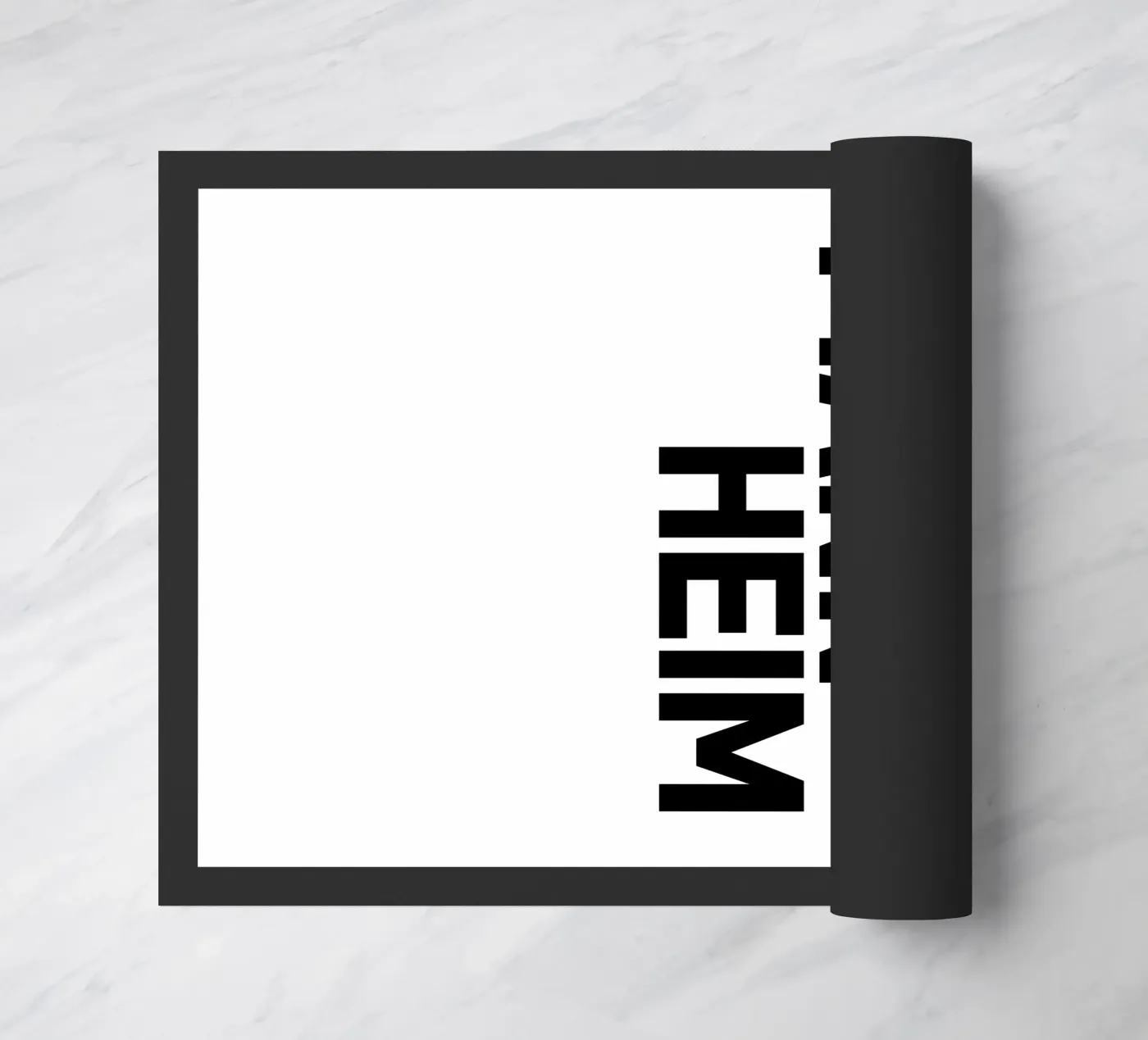 Mannheim doormat by YV TYPOGRAPHY