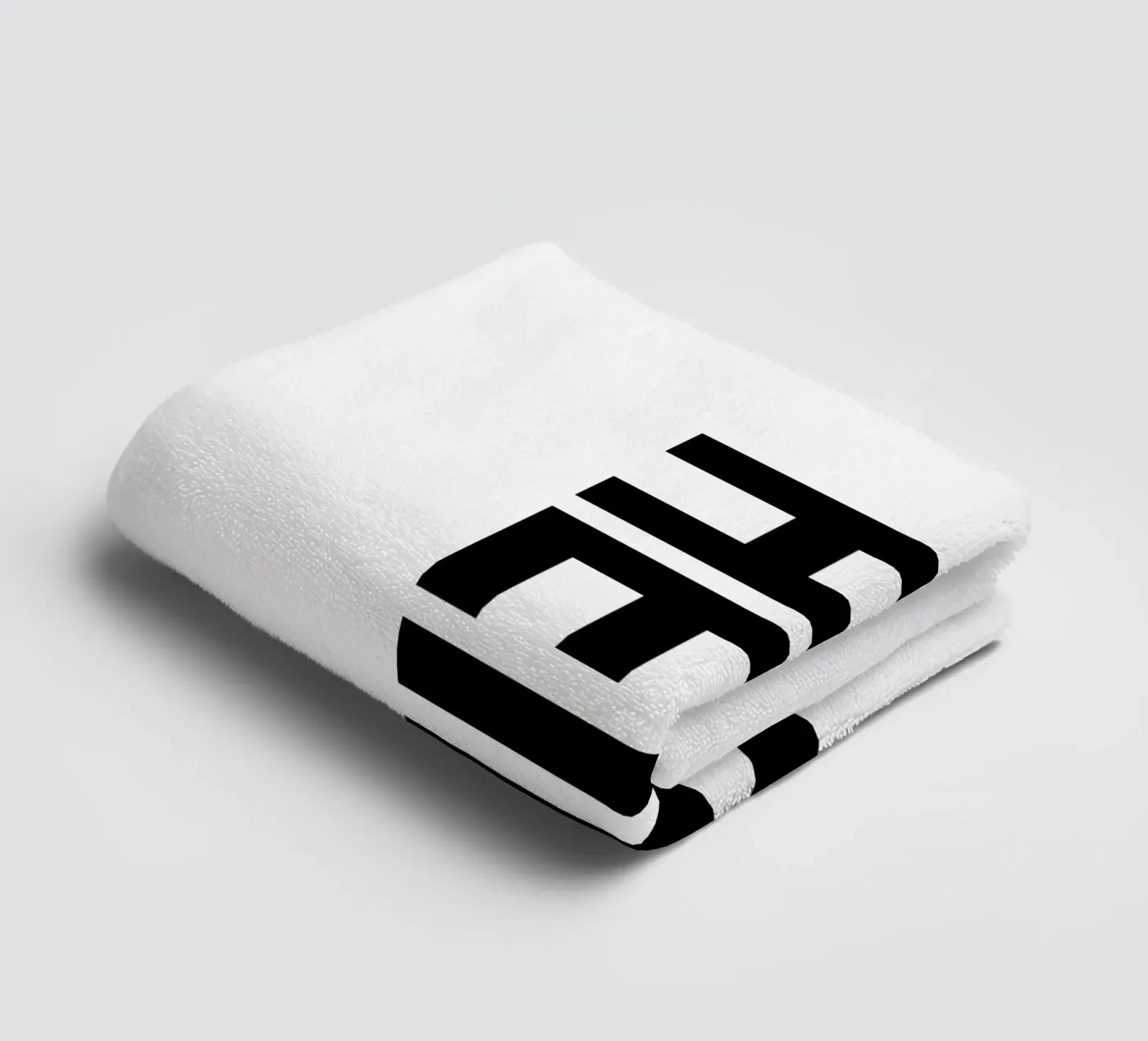 Mannheim towel by YV TYPOGRAPHY