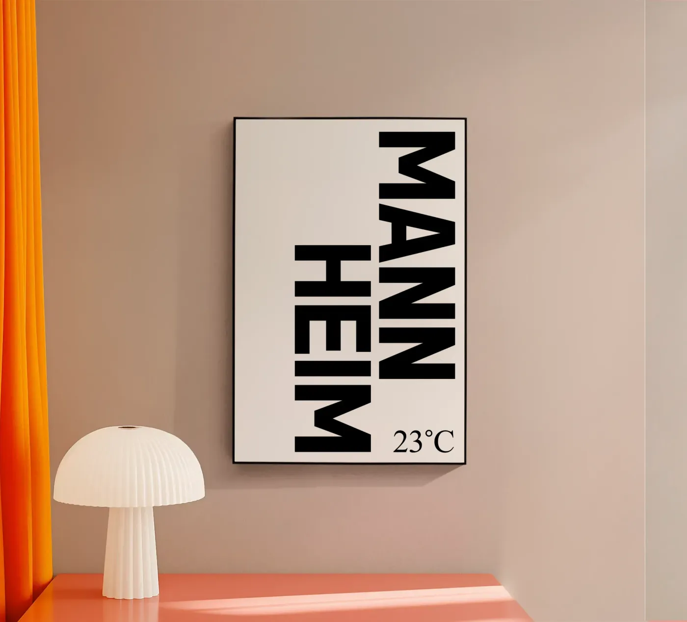 Mannheim plexiglass da YV TYPOGRAPHY