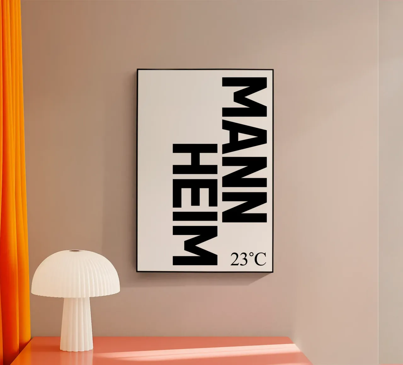 Mannheim plexiglass da YV TYPOGRAPHY