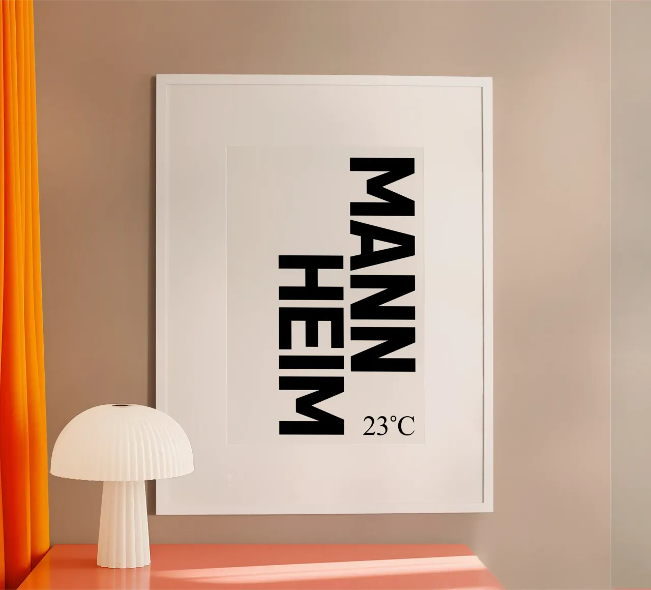 Mannheim poster da YV TYPOGRAPHY