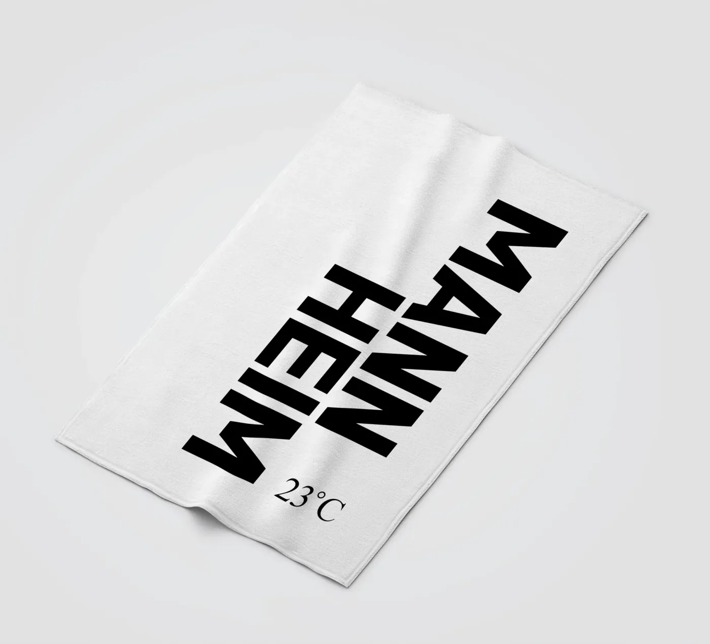 Mannheim coperta in pile da YV TYPOGRAPHY