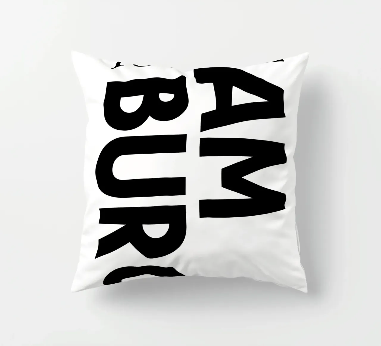 Amburgo cuscino da YV TYPOGRAPHY