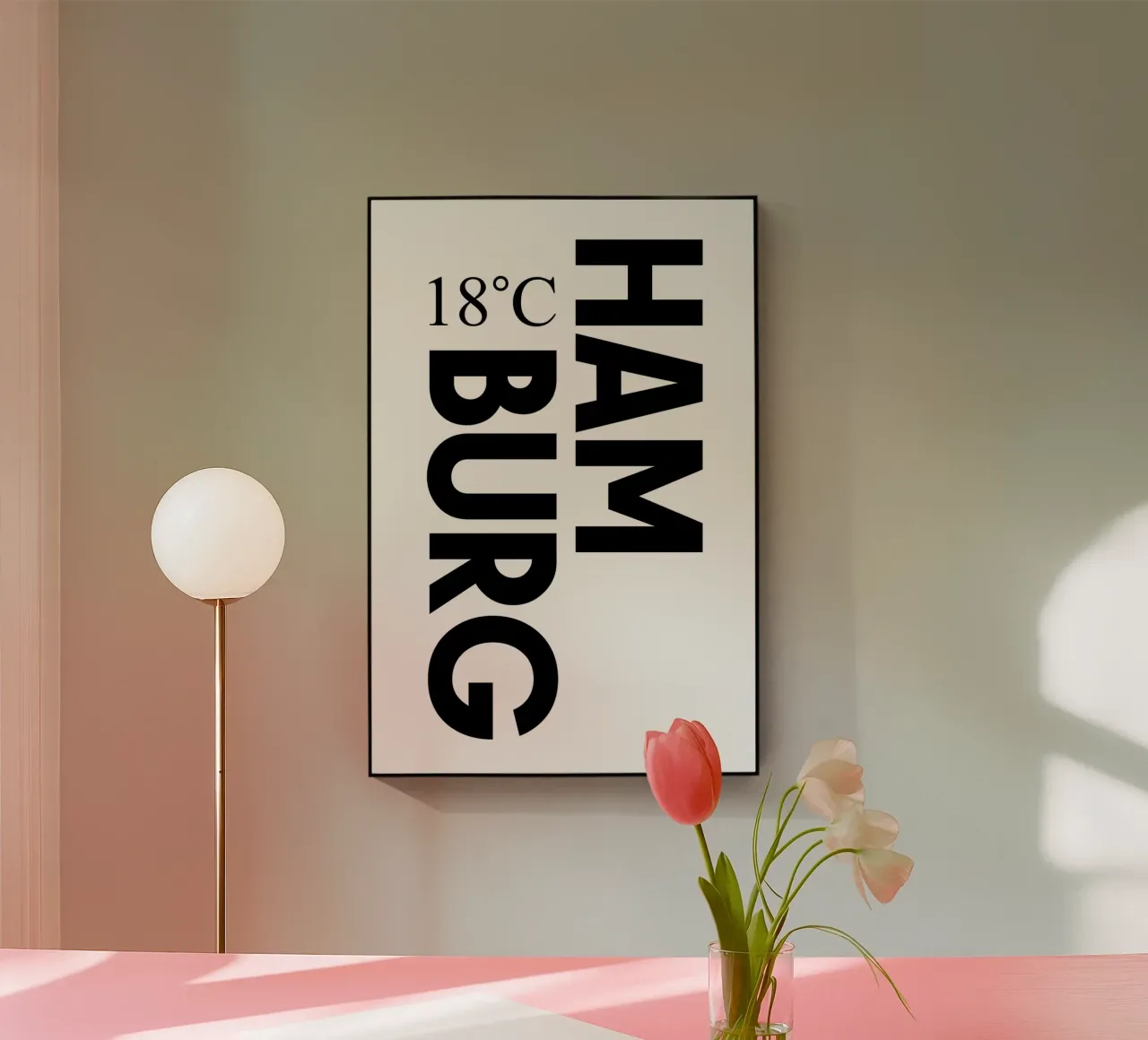 Amburgo plexiglass da YV TYPOGRAPHY