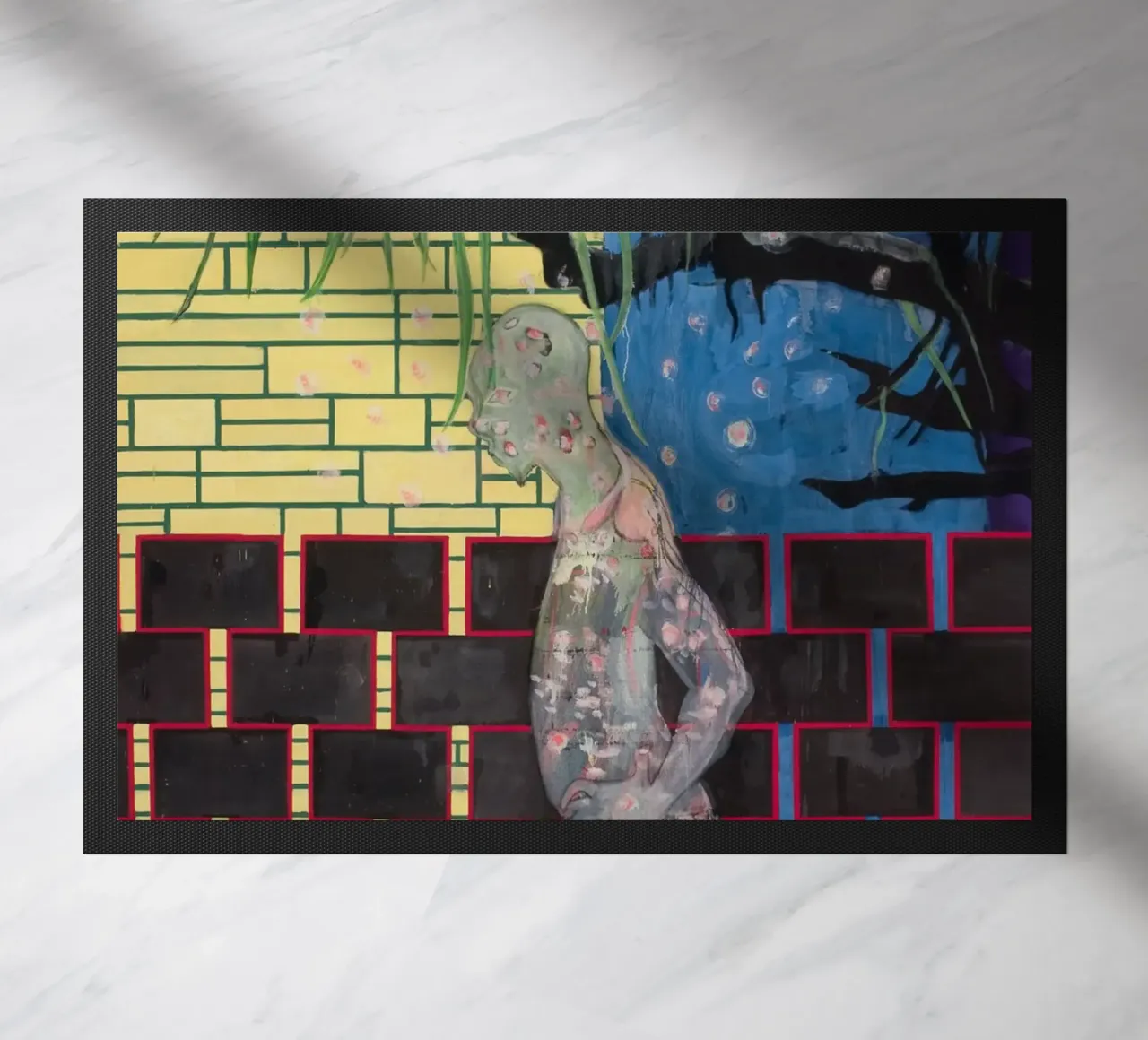 Peter Doig - La casa dei fiori zerbino da Milfordwings