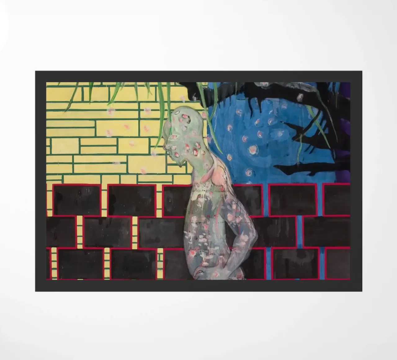 Peter Doig - La casa dei fiori zerbino da Milfordwings