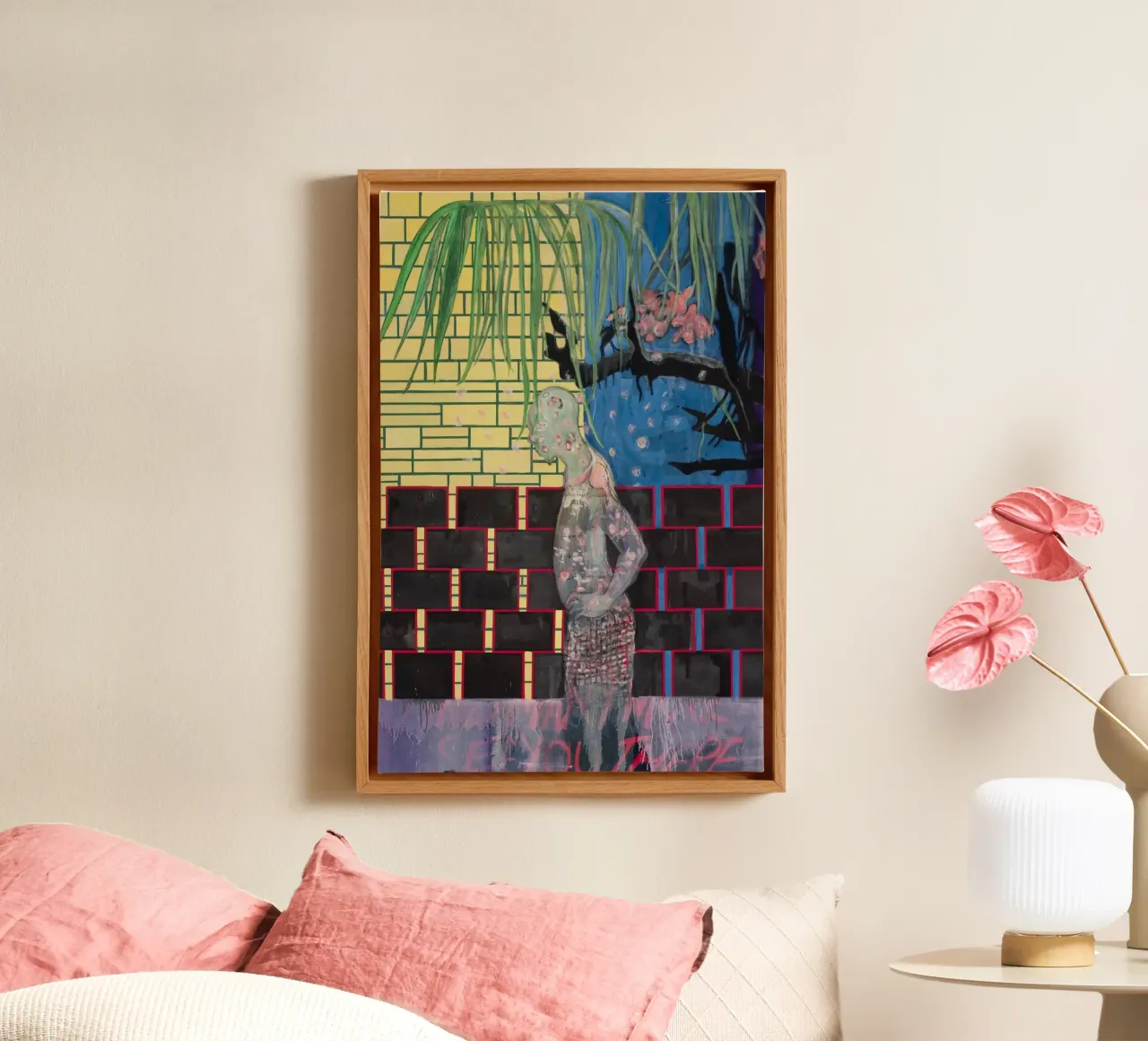 Peter Doig - House of Flowers canvas by Milfordwings
