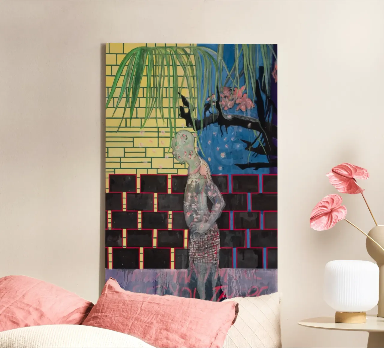 Peter Doig - House of Flowers canvas by Milfordwings