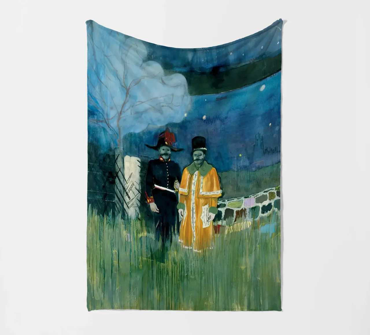 Peter Doig - Gasthof 2003 coperta in pile da Milfordwings