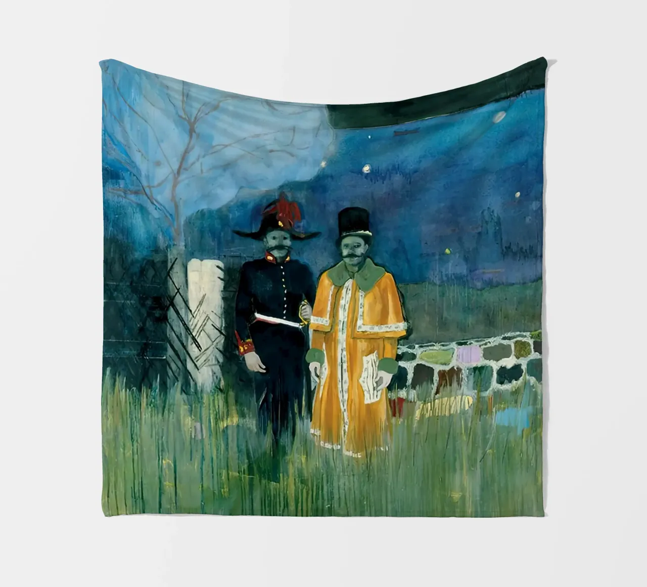 Peter Doig - Gasthof 2003 coperta in pile da Milfordwings