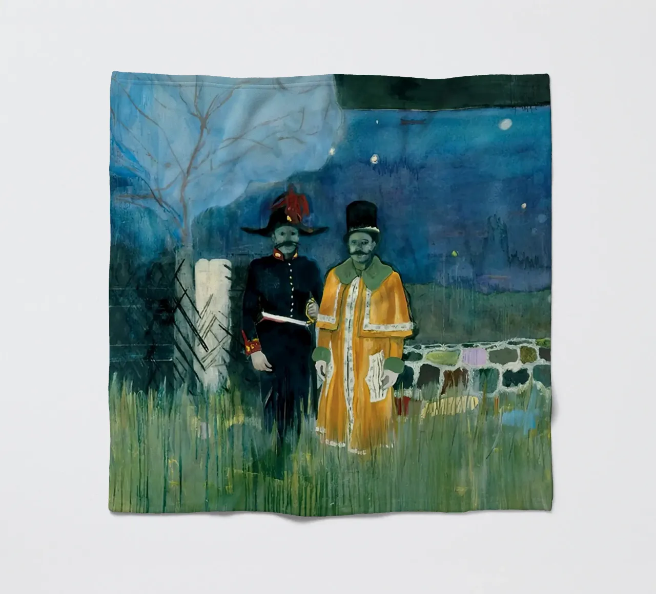 Peter Doig - Gasthof 2003 coperta in pile da Milfordwings