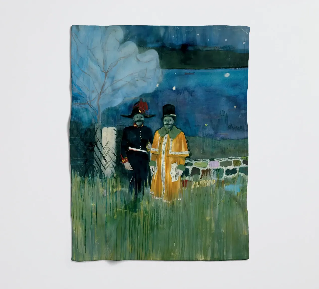 Peter Doig - Gasthof 2003 coperta in pile da Milfordwings