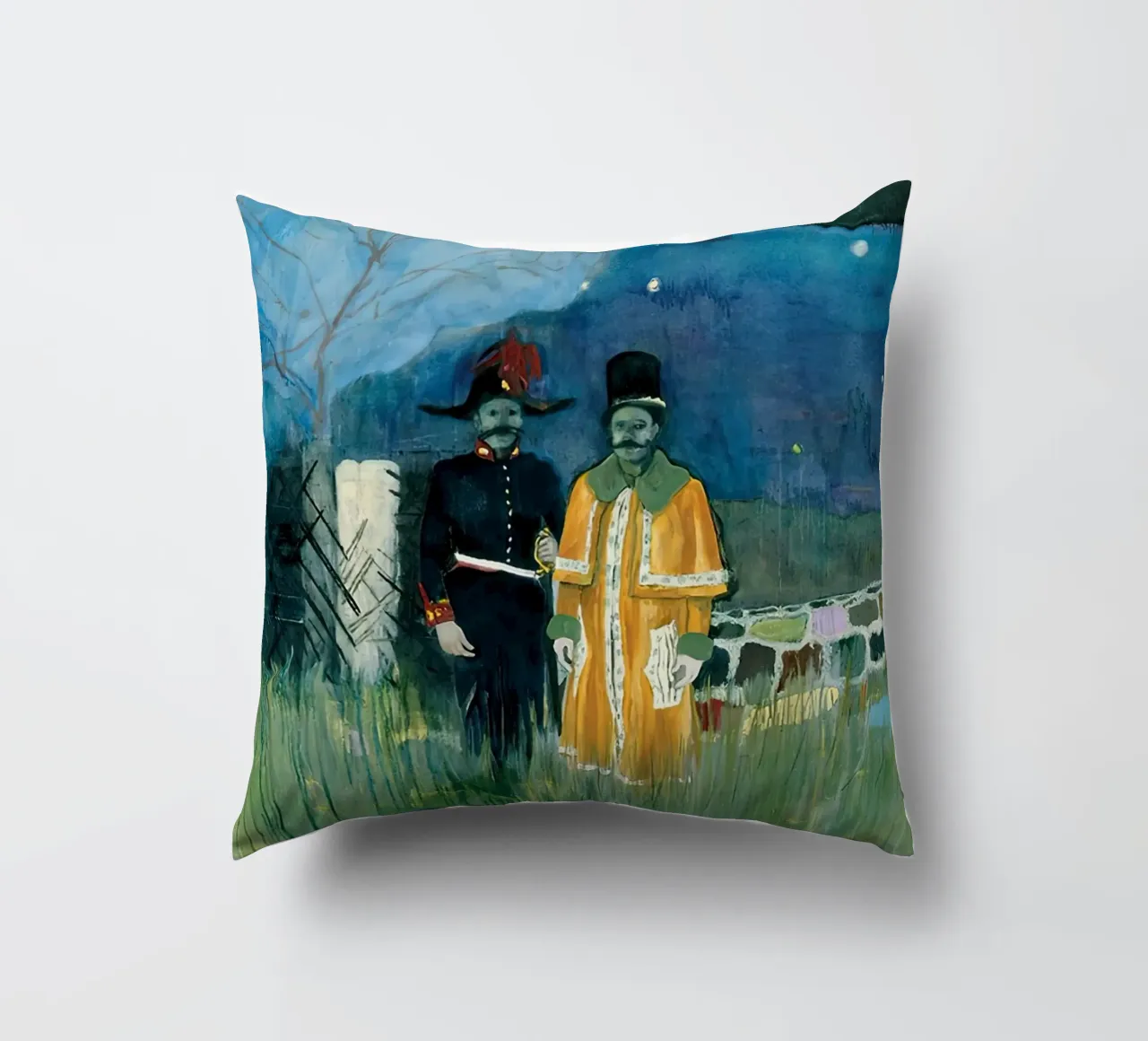 Peter Doig - Gasthof 2003 cuscino da Milfordwings