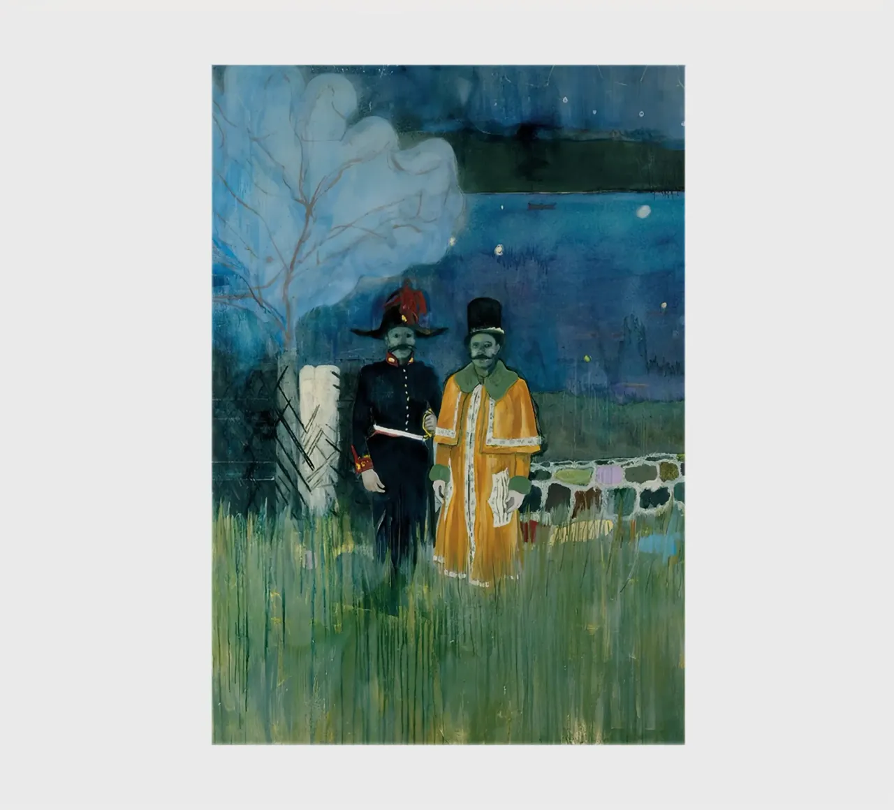 Peter Doig - Gasthof 2003 notebook by Milfordwings