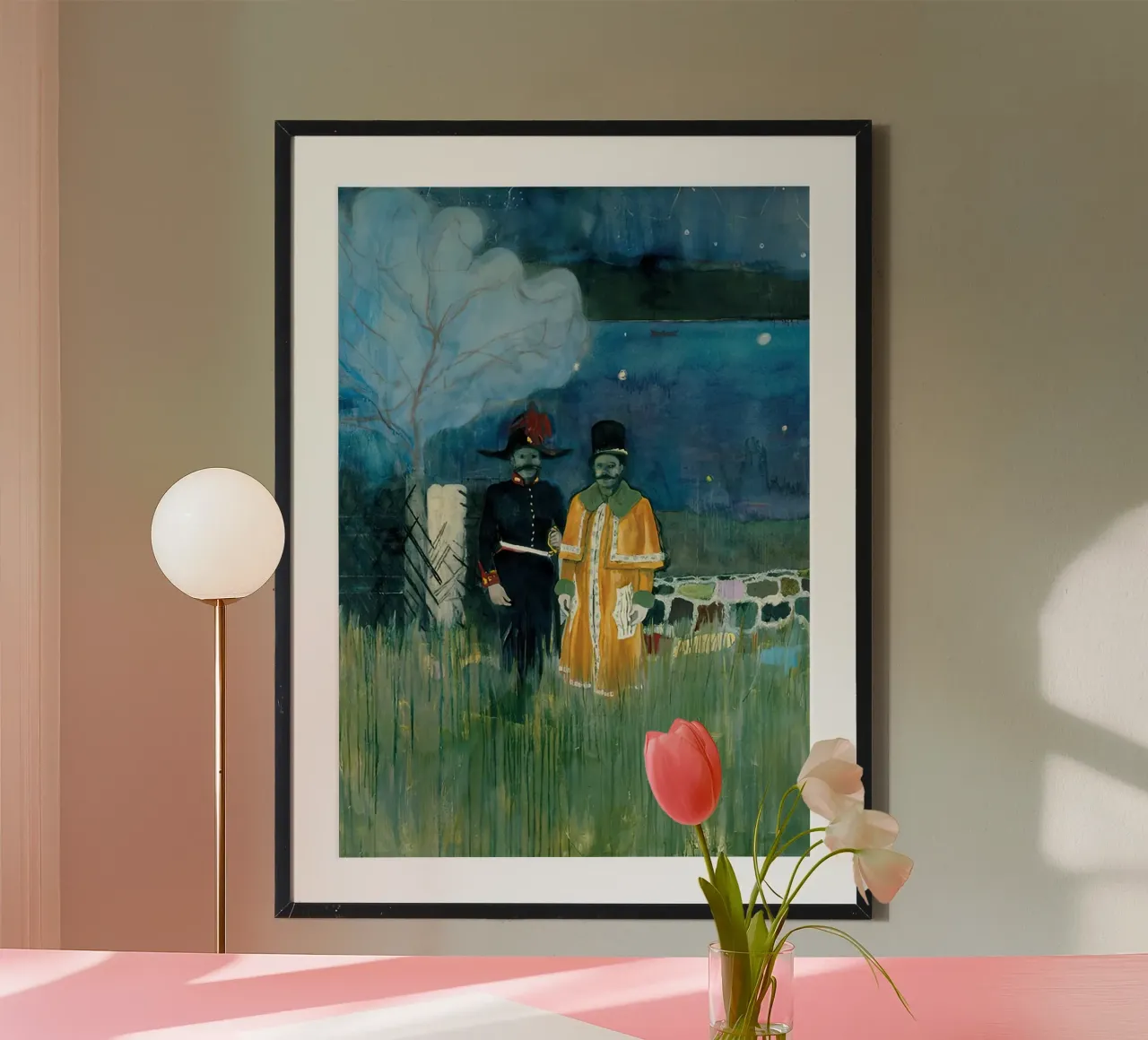 Peter Doig - Gasthof 2003 carta hahnemühle da Milfordwings