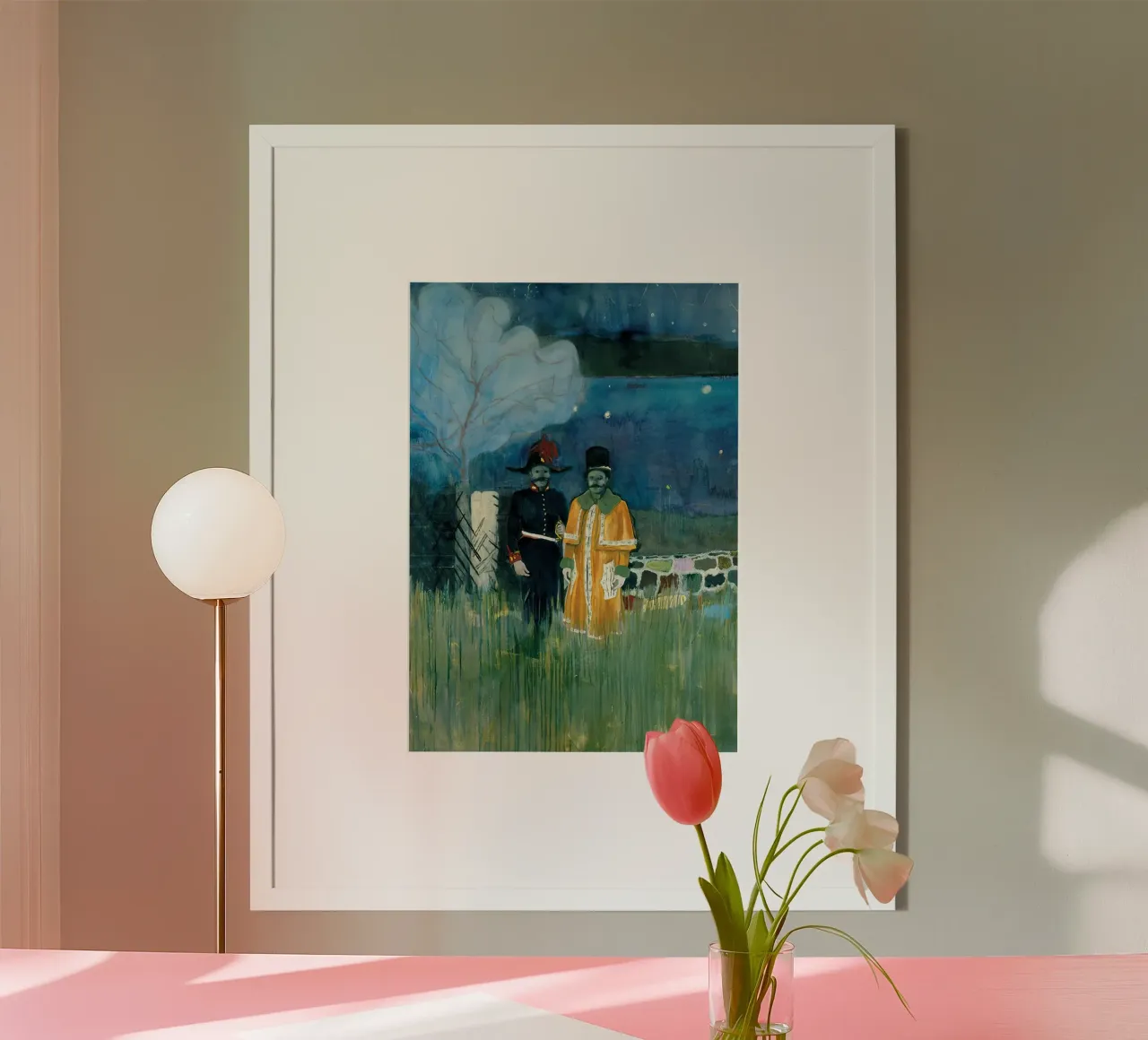 Peter Doig - Gasthof 2003 carta hahnemühle da Milfordwings