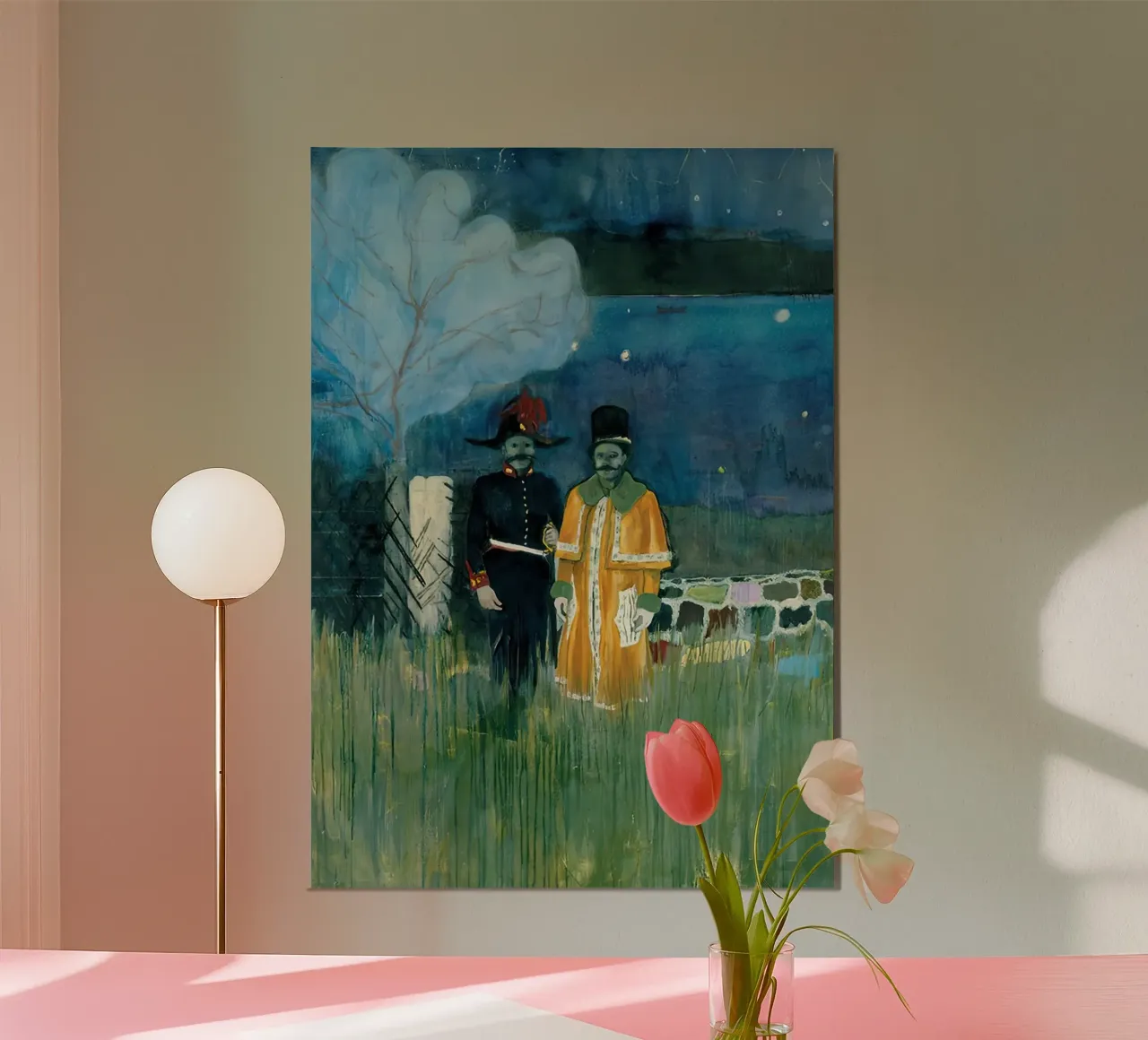 Peter Doig - Gasthof 2003 carta hahnemühle da Milfordwings