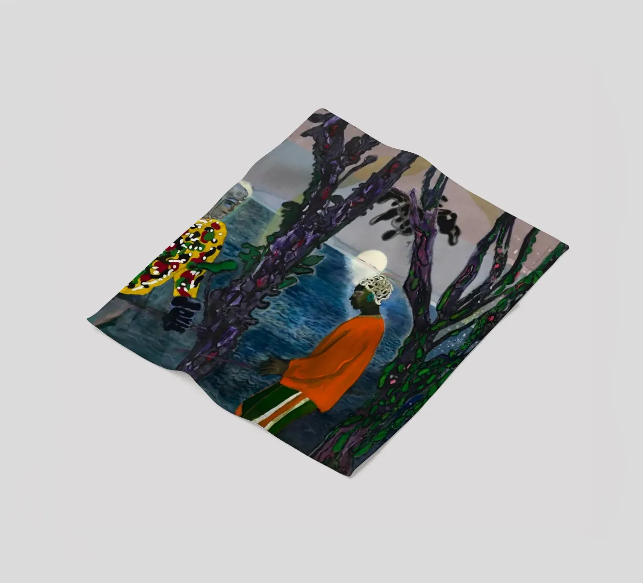 Realismo magico - Peter Doig coperta in pile da Milfordwings