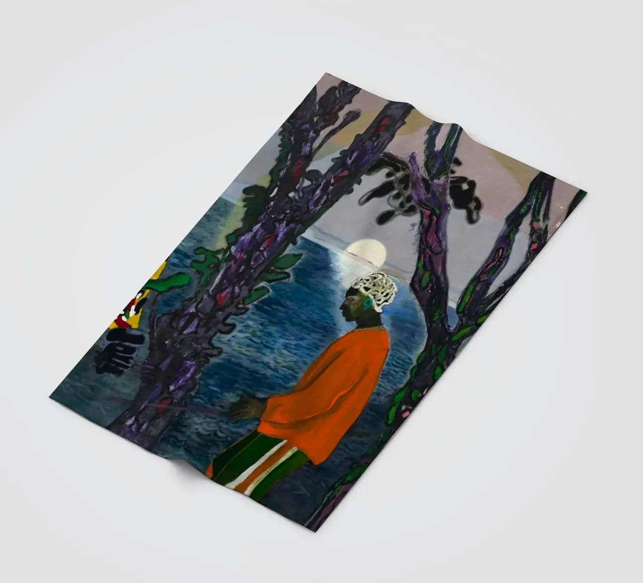 Realismo magico - Peter Doig coperta in pile da Milfordwings