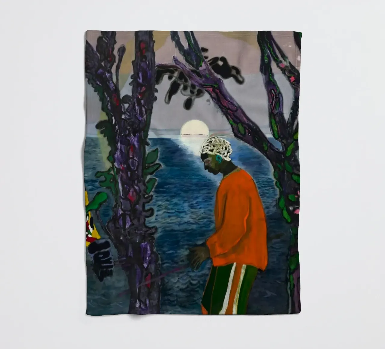 Realismo magico - Peter Doig coperta in pile da Milfordwings