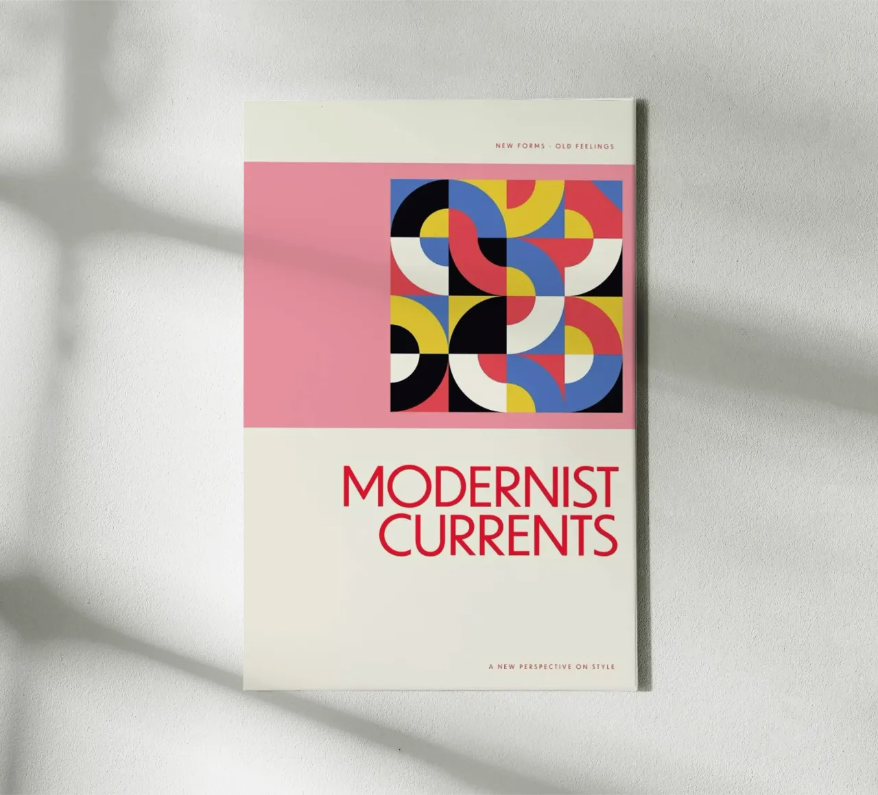 Modernist Currents 13 tela con Cornice a cassetta da Studio One
