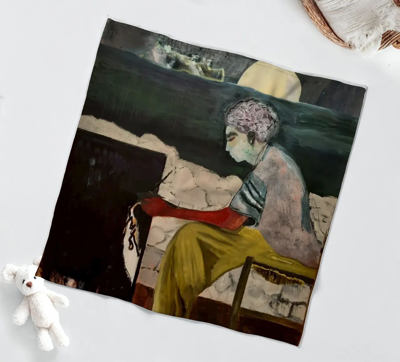 Peter Doig - Il Courtauld coperta in pile da Milfordwings
