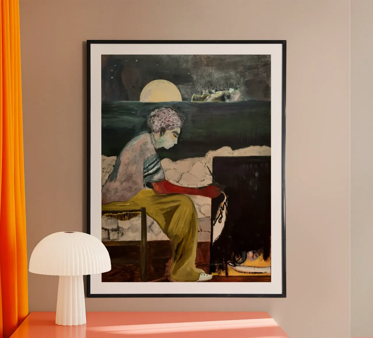 Peter Doig - Il Courtauld carta hahnemühle da Milfordwings