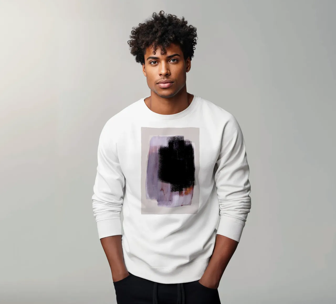 Abstract Brush Strokes 74 felpa da Mareike Bรถhmer