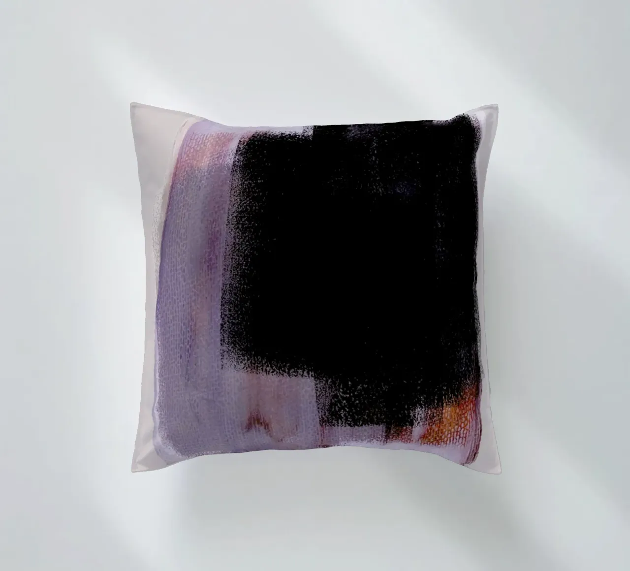 Abstract Brush Strokes 74 cuscino da Mareike Böhmer