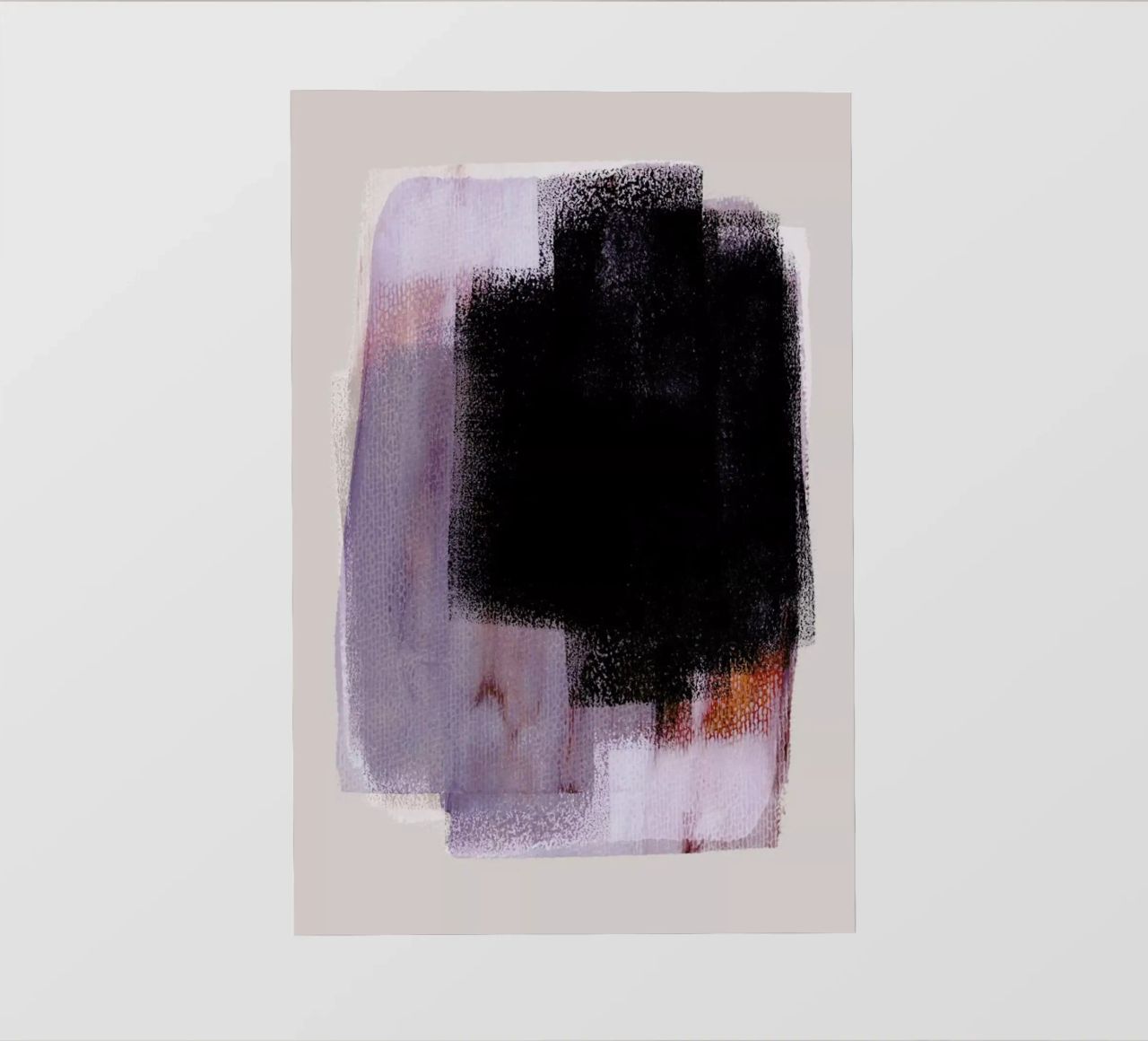 Abstract Brush Strokes 74 telo in pvc da Mareike Böhmer